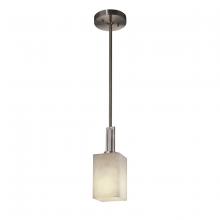 Justice Design Group CLD-8445-15-NCKL - Era 1-Light Mini-Pendant