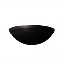 Justice Design Group CER-2050-CRB-LED1-1000 - Rimmed Quarter Sphere - LED