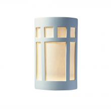 Justice Design Group CER-5340W-BIS-LED1-1000 - Small ADA Prairie Window - Closed Top (Outdoor) - LED