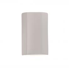 Justice Design Group CER-5505-MAT-LED1-1000 - ADA Flat LED Cylinder - Open Top & Bottom