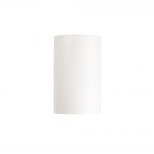 Justice Design Group CER-5945-MAT-LED1-1000 - Small ADA LED Cylinder - Open Top & Bottom