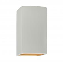 Justice Design Group CER-0915-MTGD-LED1-1000 - Small LED Rectangle - Open Top & Bottom