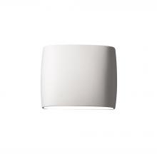 Justice Design Group CER-8855-BIS-LED2-2000 - Wide ADA Oval - Open Top & Bottom - LED