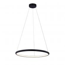 Justice Design Group NSH-4482-MBLK - Circola 25â€ LED Ring Pendant