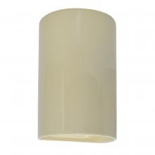 Justice Design Group CER-1260W-VAN-LED1-1000 - Large LED Cylinder - Closed Top (Outdoor)