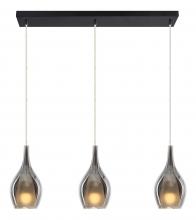 Matteo Lighting C37513MBSM - Jericho Matte Black Pendant