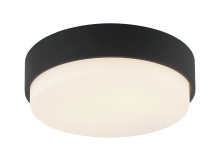 Matteo Lighting M13202MB - Quintz Matte Black Ceiling Mount