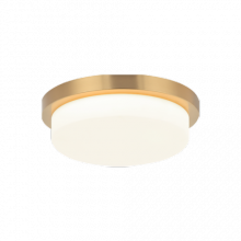 Matteo Lighting M15902AG - Durham Aged Gold Brass Ceiling Mount