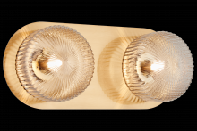 Matteo Lighting S01302AGCL - Knobbel Aged Gold Brass Wall Sconce