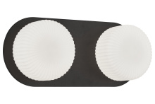 Matteo Lighting S01302MBOP - Knobbel Matte Black Wall Sconce