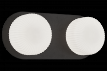 Matteo Lighting S01302MBOP - Knobbel Matte Black Wall Sconce