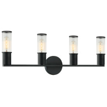 Matteo Lighting S02804MB - Klarice Matte Black Wall Sconce