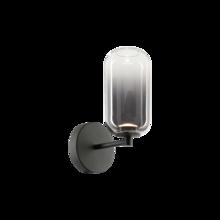 Matteo Lighting W37411MBSM - Refrax Matte Black Wall Sconce