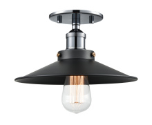 Matteo Lighting X46111CHBK - Bulstrode's Workshop Chrome Ceiling Mount