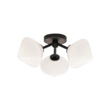 Matteo Lighting X81743BKOP - Novo Black Ceiling Mount
