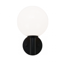 Matteo Lighting S06001BKOP - Cosmo Black Wall Sconce