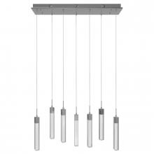 Avenue Lighting HF1900-7-GL-CH-SNW - The Original Glacier Snow Collection 7 Light Acyrlic Multi Port Pendant