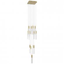 Avenue Lighting HF1905-13-GL-BB-C - The Original Glacier Collection 13 Light Clear Crystal Multi Port Pendant