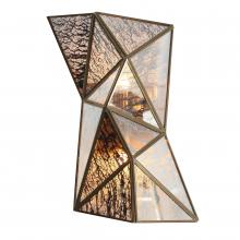 Minka Metropolitan N1692-863 - GEO-GEM - 2LT WALL SCONCE