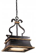 Minka Metropolitan N6111-20 - MONTPARNASSE - 3 LIGHT PENDANT
