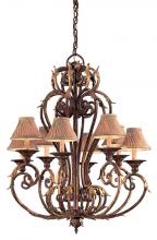 Minka Metropolitan N6238-355 - ZARAGOZA - 8 LIGHT CHANDELIER