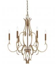 Minka Metropolitan N6557-690 - MAGNOLIA MANOR - 6 LIGHT CHANDELIER