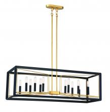Minka Metropolitan N7856-707 - SABLE POINT - 12 LIGHT PENDANT