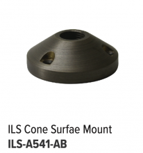 GML ILS-A541-AB CONE SURFACE MOUNT BRASS