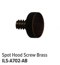 GML ILS-A702-AB SPOT HOOD SCREW BRASS